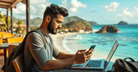 UM MILIONÁRIO DE 25 ANOS VIAJANDO PELO CARIBE: LIBERDADE FINANCEIRA